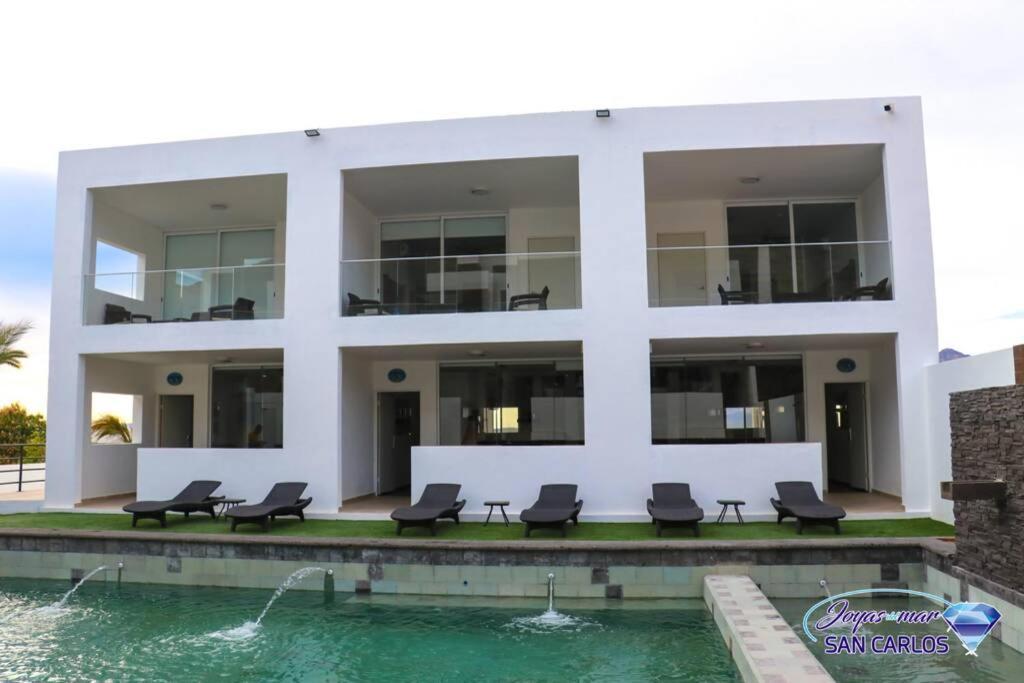 Апартаменти Departamento Turquesa 2 Joyas Del Mar San Carlos Nuevo Guaymas Екстер'єр фото
